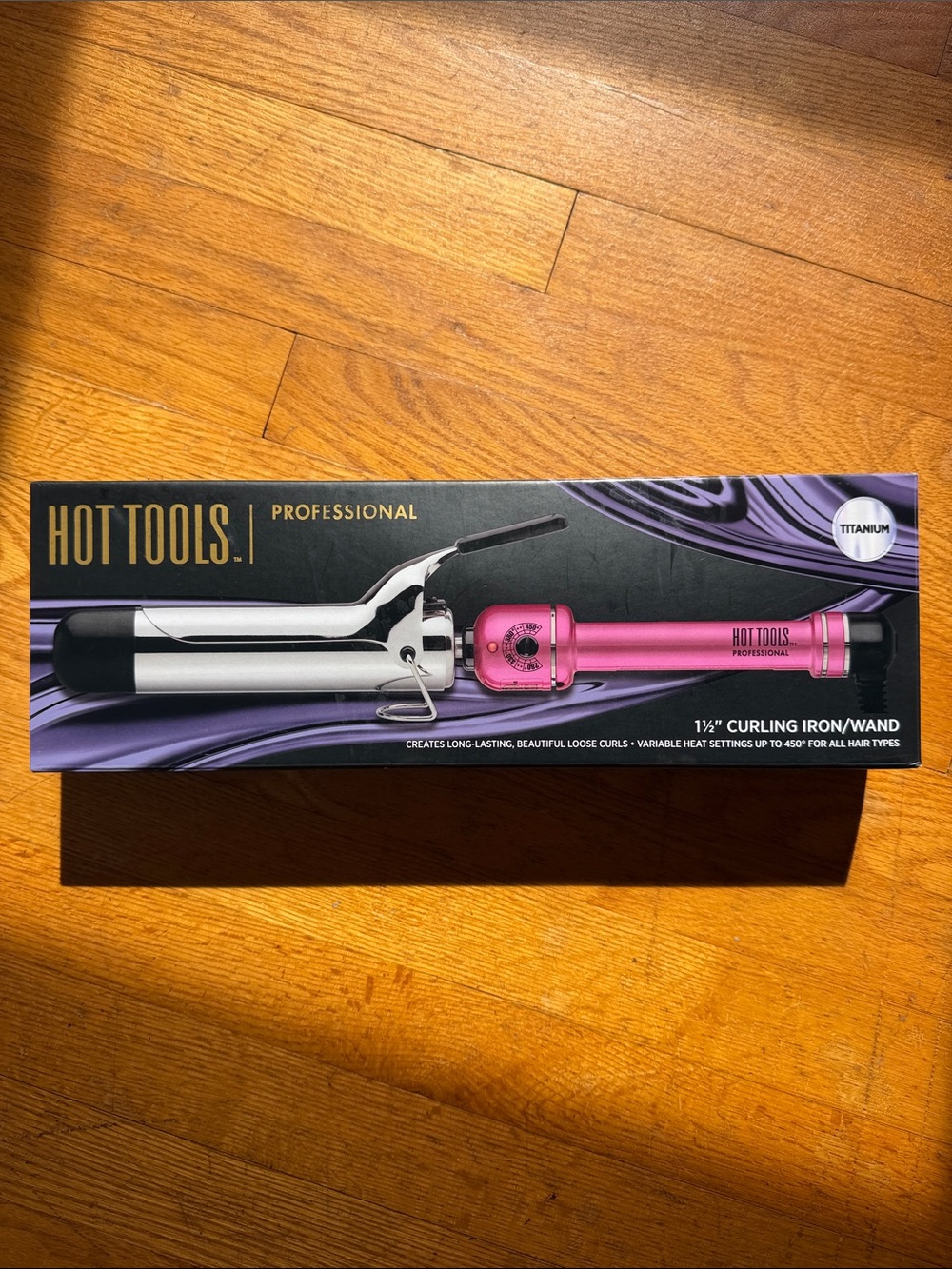 Hot Tools Professional 1/2" Pink Curling Iron/Wand